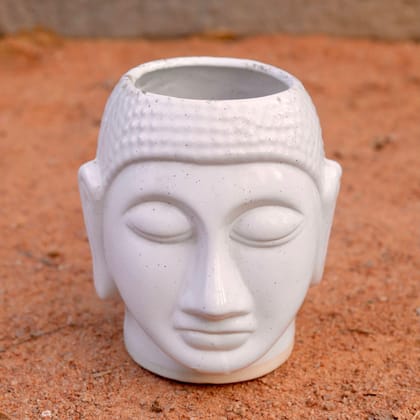 6 Inch Buddha Ceramic Planter