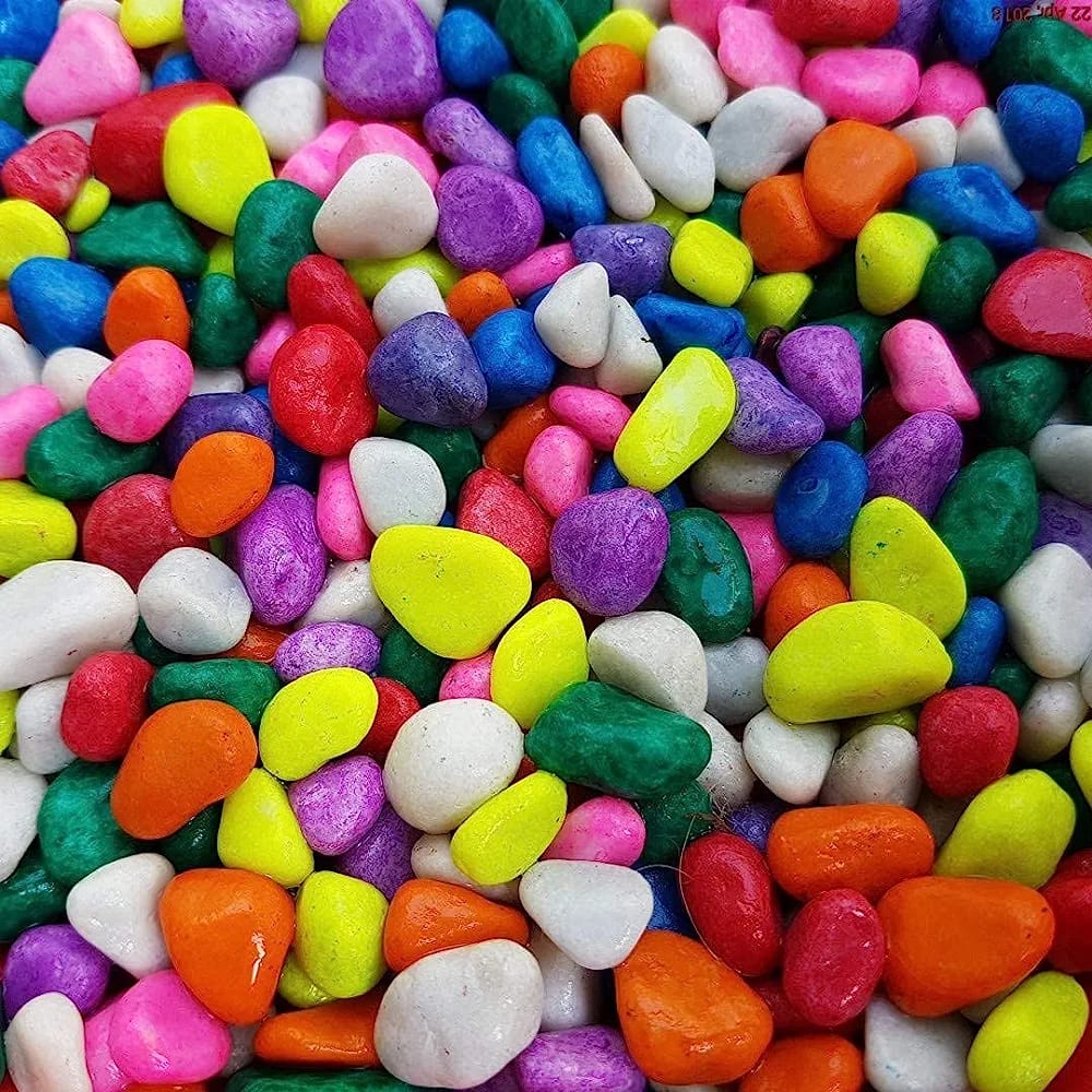 Decorative Multicolour Pebbles - 500 g