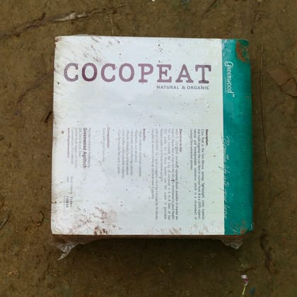 Buy Greenwood Cocopeat - 8 Ltr Volume Online | Urvann.com
