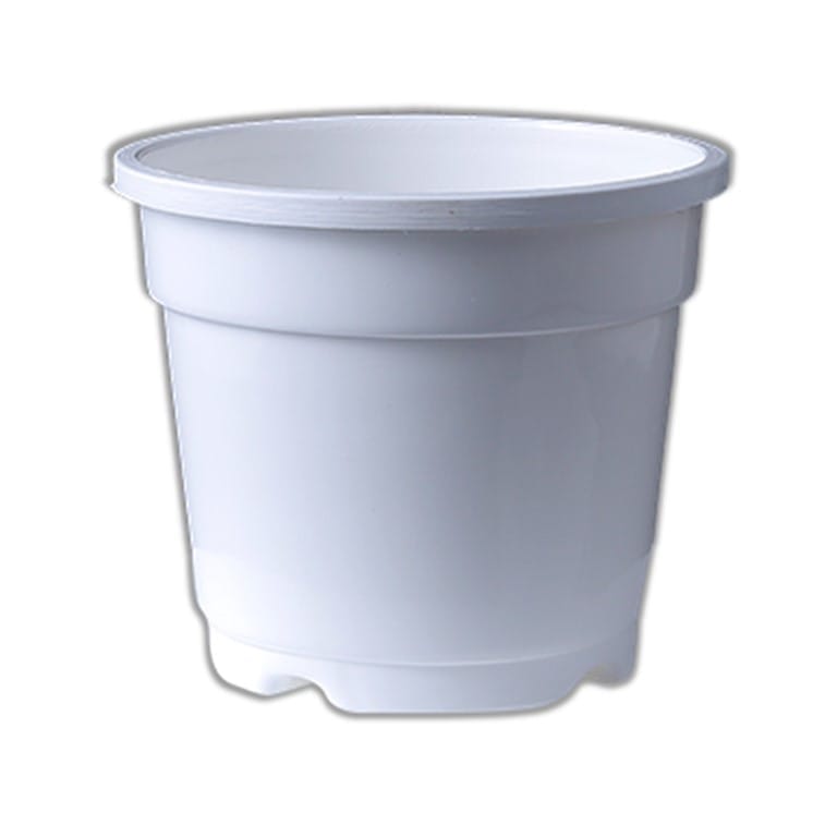 10 Inch White Nursery Pot