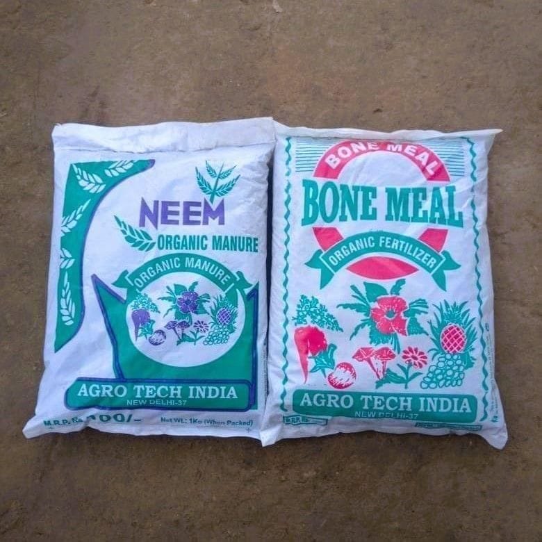 Set Of 2 - Neem Khali & Bone Meal - 1 Kg Each