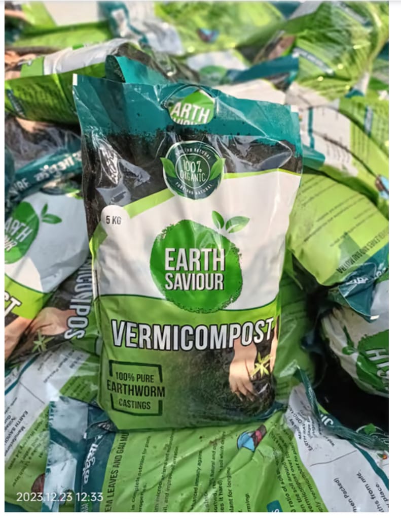 Set of 10 - high quality best Vermicompost 5 kg