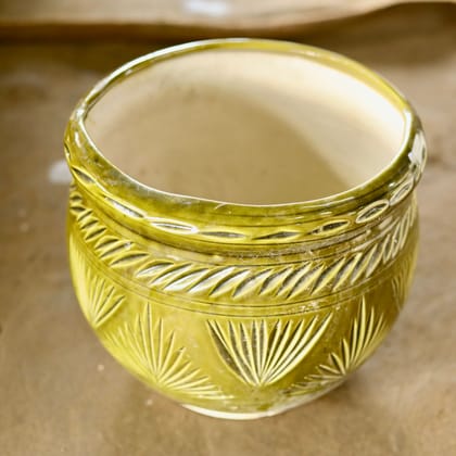 Buy 12 Inch Designer Matki Ceramic Pot (any colour & design) Online | Urvann.com