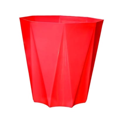 Buy 4 Inch Red Premium Diamanti Plastic Pot Online | Urvann.com