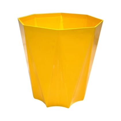 Buy 4 Inch Yellow Premium Diamanti Plastic Pot Online | Urvann.com