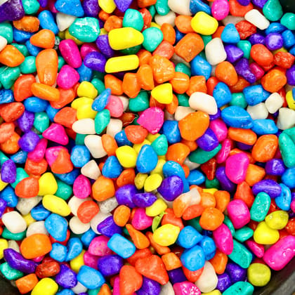 Buy Decorative Big Mix Pebbles - 1 Kg Online | Urvann.com
