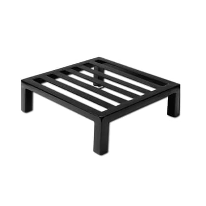 Buy 8 x 8 x 5 Inch Black Heavy Square Plant Stand - 1 Pcs Online | Urvann.com