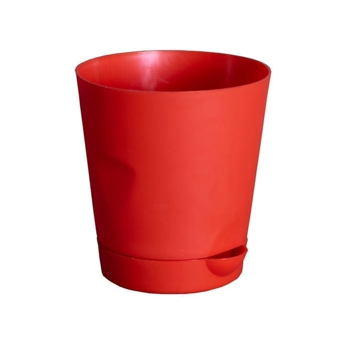 Free Gift - 4 Inch Red Florence Self Watering Pot - Flash Sale