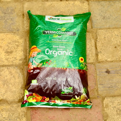 Grow Green Organic Vermicompost - 5 kg