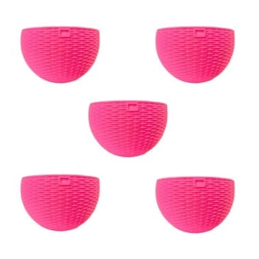 Buy Set of 05 - 7 X 4.5 Inch Pink Premium Euro Hanging Plastic Pot Online | Urvann.com