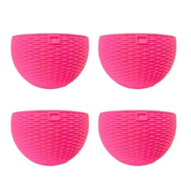 Buy Set of 04 - 7 X 4.5 Inch Pink Premium Euro Hanging Plastic Pot Online | Urvann.com