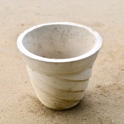 Buy 12 Inch Designer Cement Pot Online | Urvann.com