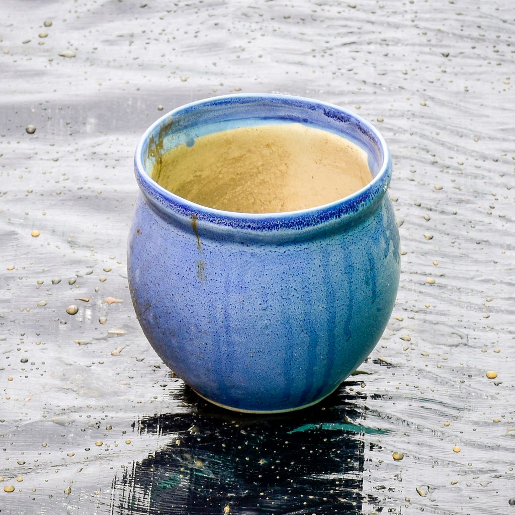 5 Inch Classy Matki Designer Ceramic Pot (any colour),Pots:Ceramic Planters:Royal Ceramic Pots