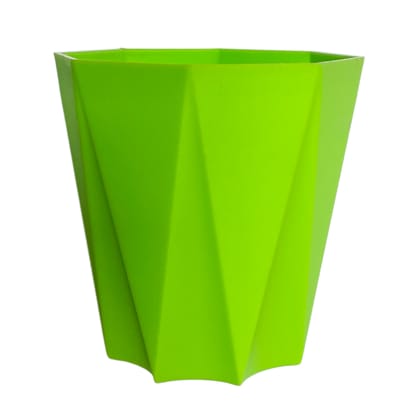 Buy 4 Inch Green Premium Diamanti Plastic Pot Online | Urvann.com