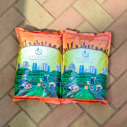 Buy Set of 2 - Manure VermiCompost Cocopeat - 7 Kg in 7 Inch  Online | Urvann.com