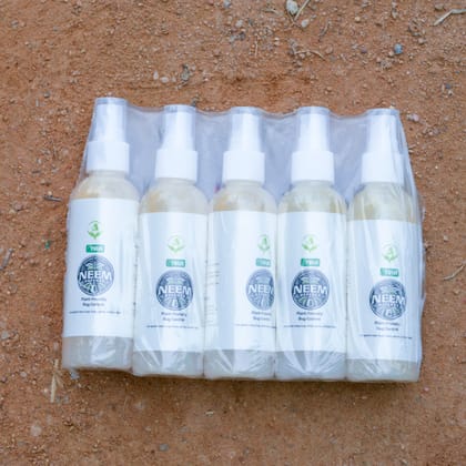 Buy Set Of 5 - Tulsi Neem Bug Control - 100 Ml Online | Urvann.com