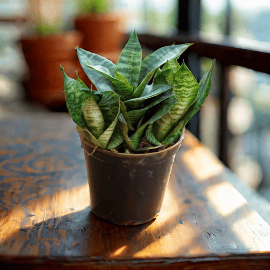 Snake Dwarf Green in 6 Inch Nursery Pot