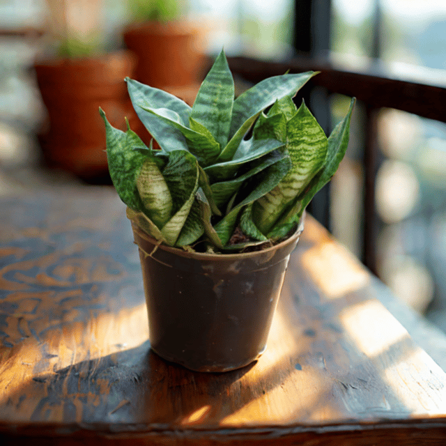 Snake Dwarf Green in 6 Inch Nursery Pot