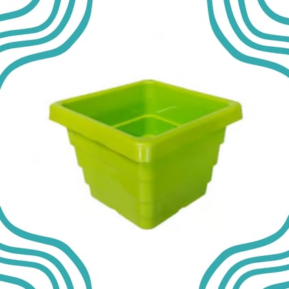 Free Gift - 4 Inch Green Premium Orchid Square Plastic Pot - Flash Sale