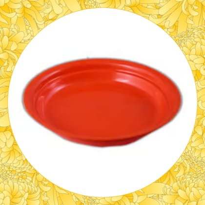 Free Gift - 6.5 Inch Terracotta Red Premium Round Trays - To keep under the Pots - Flash Sale